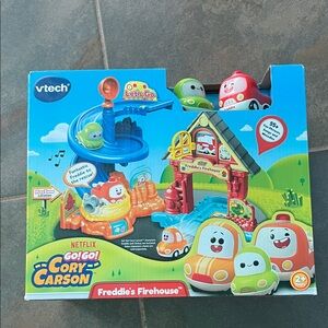 VTech Go! Go! Cory Carson Freddie's Firehouse Playset